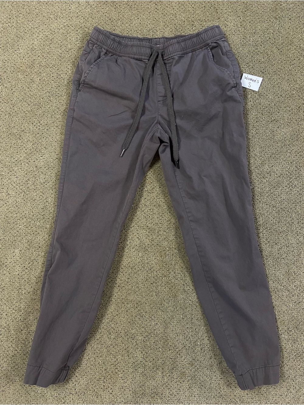 tentree Women's Gray Drawstring Jogger Pants